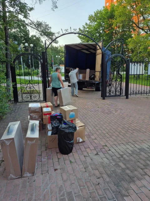 Очередную партию гумпомощи отправили из городского округа Люберцы в Курск