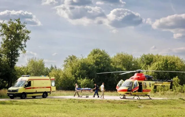 Транспортировку 65 пациентов осуществили бригада санавиации и Люберецкий МОЦОМД с начала 2024 года