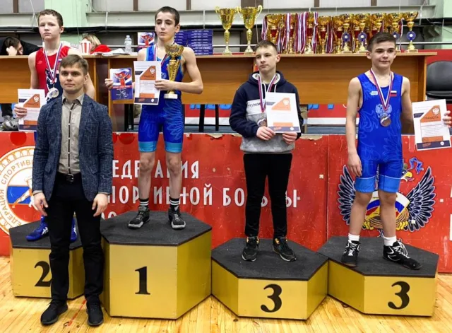 Спортсмены Люберец заняли 4 призовых места на турнире по греко-римской борьбе