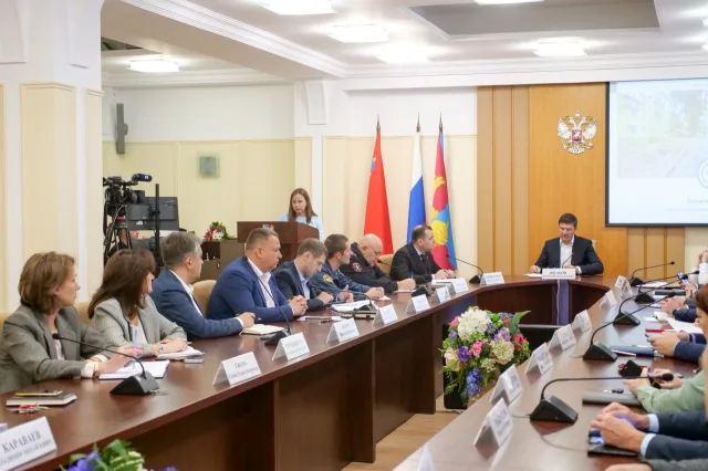 Владимир Волков провел оперативное совещание в Люберцах