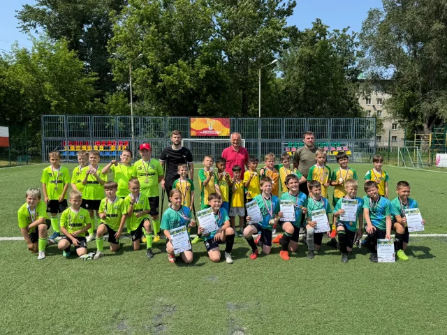 Команда Академии футбола Васильева стала победителем турнира в честь Дня России в Люберцах