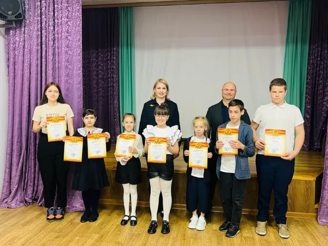 В Люберцах наградили участников конкурса детских рисунков