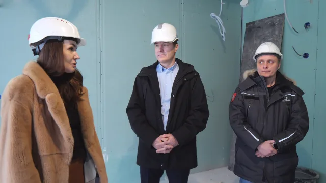 К внутренней отделке приступили в корпусе Ухтомской больницы Люберец