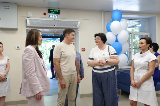 В Дзержинском городского округа Люберцы после капитального ремонта открылась взрослая поликлиника