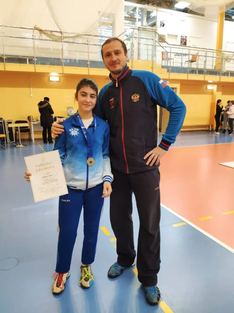 Спортсменка Люберец завоевала серебряную медаль на соревнованиях по фехтованию