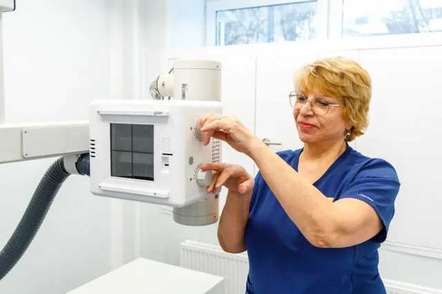 Кабинет флюорографии после капитального ремонта готовят к открытию в поликлинике Люберец