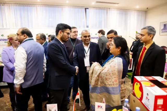 Встреча предпринимателей из России и Индии в конференц-зале гостиницы «Holiday Inn Moscow Sokolniki» по вопросам взаимовыгодного сотрудничества