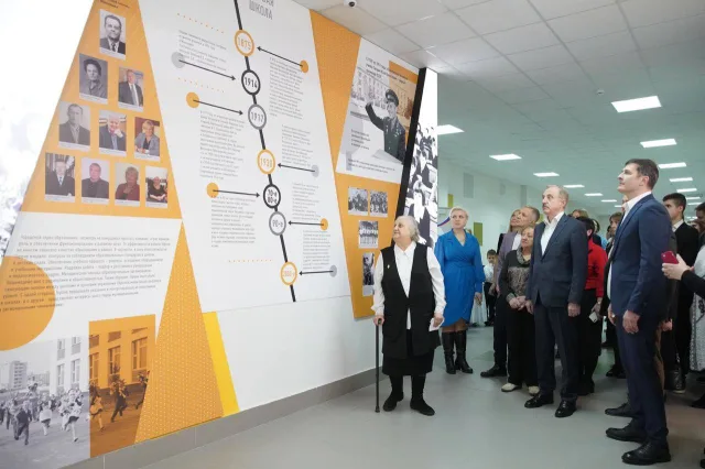 Владимир Волков принял участие в открытии уникального музея образования в Люберцах