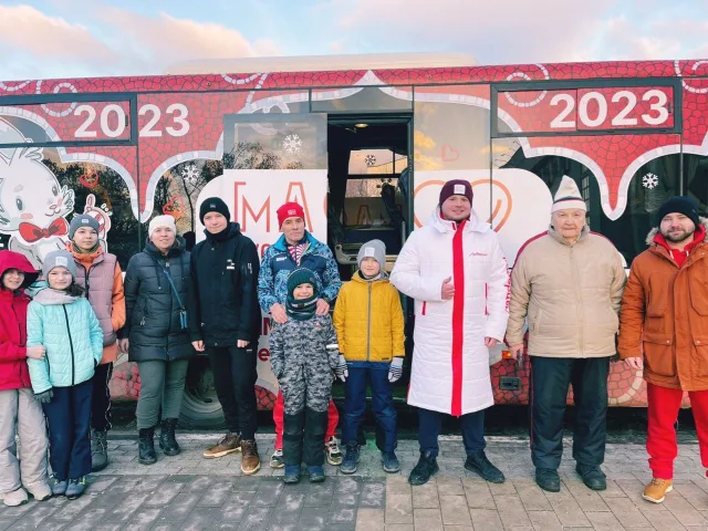 Спортсмены Люберец приняли участие во всероссийской «Лыжне России 2023»