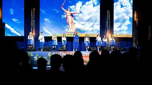 Большой праздничный концерт в честь Дня Победы прошёл в Люберцах