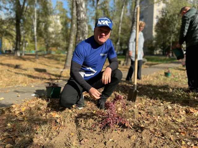 Дмитрий Дениско принял участие в экологической акции в Люберцах