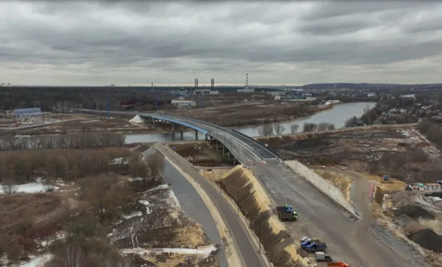 В Люберцах продолжается строительство новой платной автодороги
