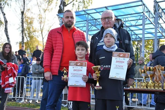 Футбольная команда из Люберец стала призером «Осеннего Кубка «Спартака – 2024»