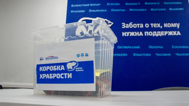 В Люберцах стартовала акция по сбору подарков для детей «Коробка храбрости»