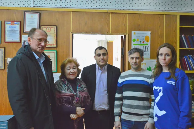 Партийцы поздравили журналистов газеты Люберец с профессиональным праздником