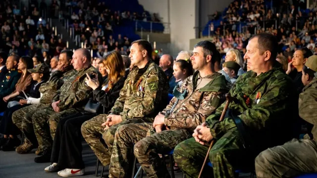 Большой праздничный концерт в честь Дня Победы прошёл в Люберцах