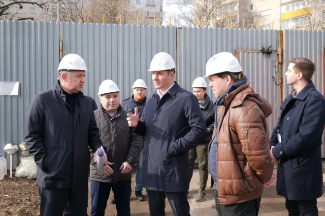 Владимир Волков проверил реконструкцию ВЗУ в Люберцах