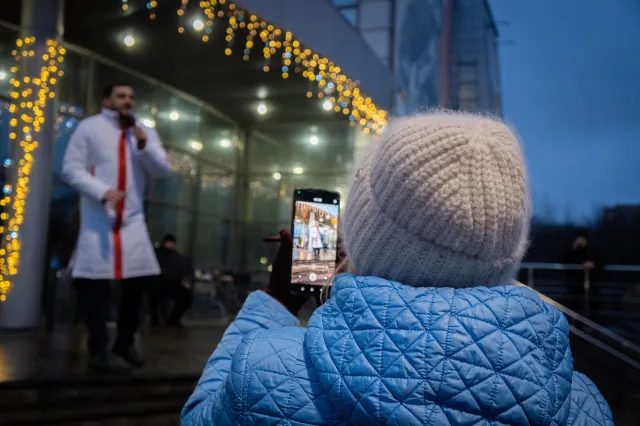 В Люберцах состоялся новогодний праздник для жителей «серебряного» возраста