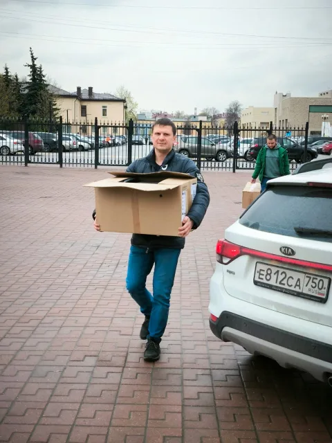 Более 500 кг гуманитарной помощи отправили люберецкие спортсмены жителям Оренбургской области