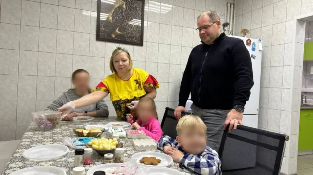 В Люберцах провели творческий мастер-класс для детей участников СВО