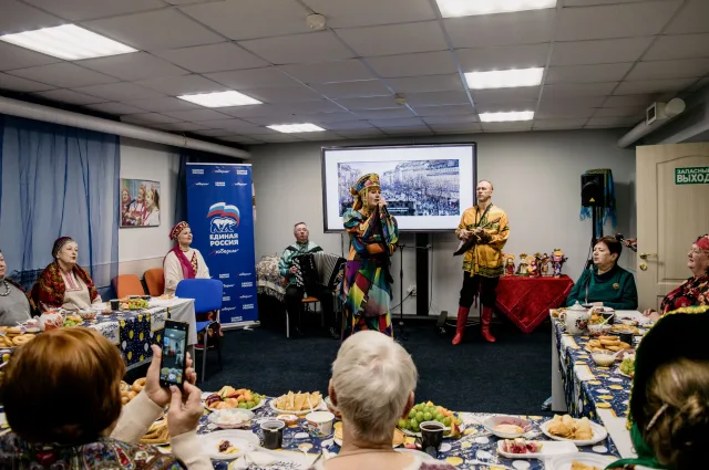 Единороссы Люберец провели серию масленичных программ для жителей