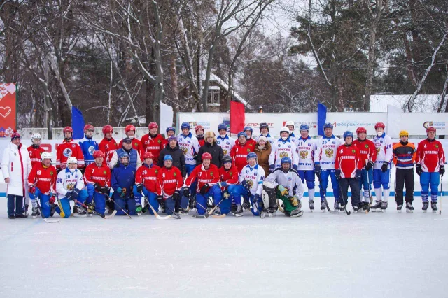 В Люберцах состоялся хоккейный гала-матч в рамках празднования 400-летия города
