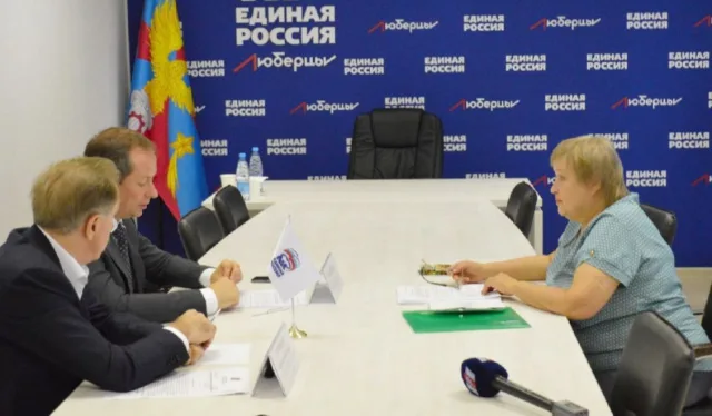 Роман Терюшков провел личный прием в Люберцах