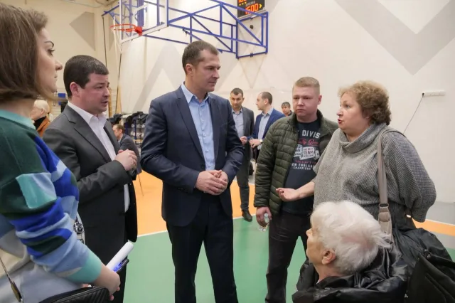 Владимир Волков принял участие во встрече с жителями Люберец в формате выездной администрации