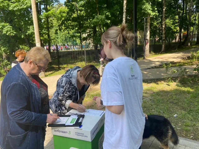 В городском округе Люберцы продолжается первое парковое голосование