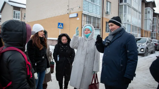 Встреча с жителями состоялась в деревне Мотяково г.о. Люберцы