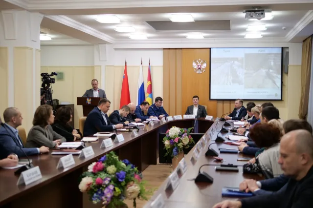 Владимир Волков провел оперативное совещание в Люберцах