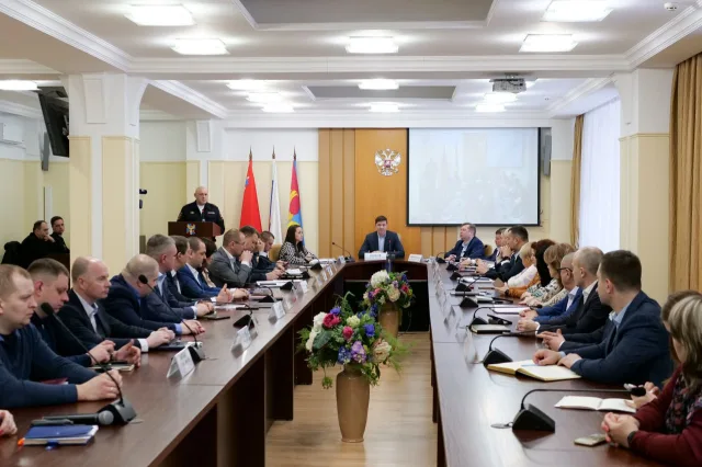 Владимир Волков провел оперативное совещание в Люберцах