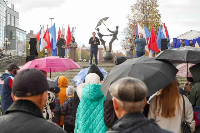 В Люберцах состоялся патриотический концерт в поддержку участников СВО