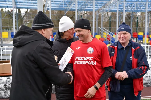 Люберецкий «Ресурс» стал победителем зимнего первенства округа по футболу среди ветеранов 
