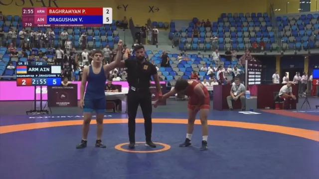 Спортсмен Люберец победил на первенстве Европы по греко-римской борьбе