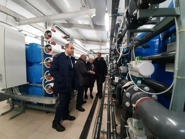 Депутат Мособлдумы проверила работу водозаборного узла в поселке Люберец