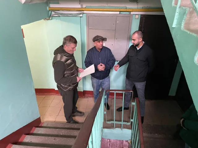 Дмитрий Дениско проверил содержание жилого дома в Люберцах