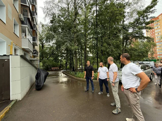 Капитальный ремонт четырех домов завершили на улице Шевлякова в Люберцах