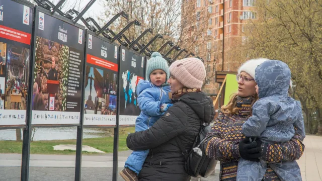 В Люберцах открылась тематическая выставка, посвящённая «Диктанту Победы»