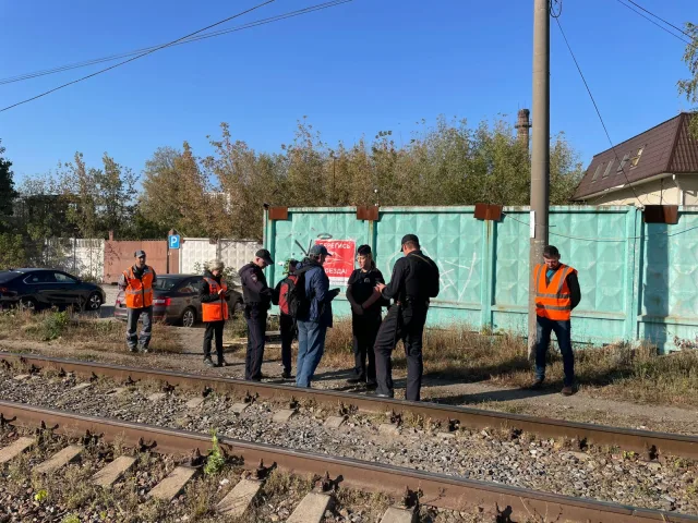 Во время рейда на ж/д станции в Люберцах оштрафовали за нарушения 4 человека