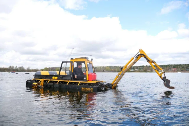 В городском округе Люберцы в этом году очистят семь водоёмов
