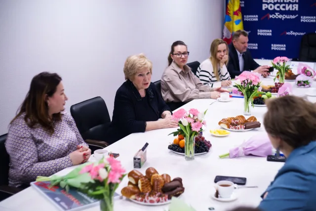 Депутат Мособлдумы Лидия Антонова встретилась с женщинами, вносящими вклад в развитие