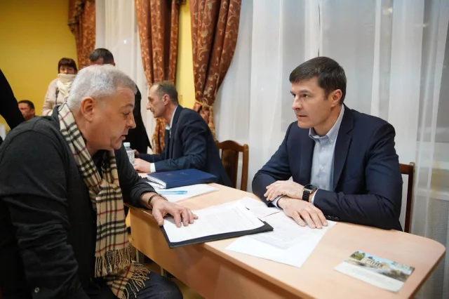 Владимир Волков провел встречу с жителями Люберец в формате выездной администрации