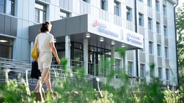 Готовность взрослой поликлиники в Дзержинском Люберец составляет 90%